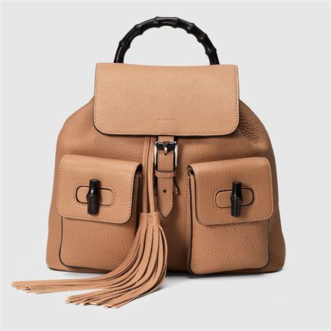 gucci bamboo backpack.